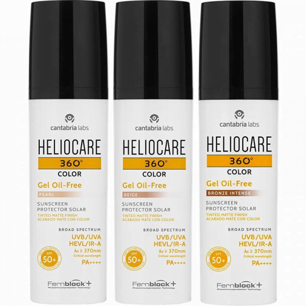 HELIOCARE 360 BLOQUEADOR SOLAR SPF50+ GEL OIL FREE BRONZE INTENSE (50 ml) -  pielperfectatienda.com